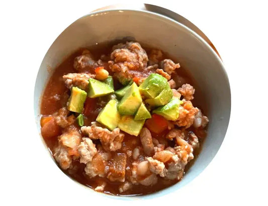 High Protein, Low Calorie Turkey Chili