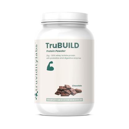 TruBUILD™ - Whey Isolate Protein Powder with probiotics & digestive enzymes - 30 servings