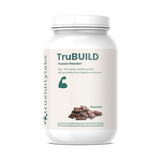 TruBUILD™ - Whey Isolate Protein Powder with probiotics & digestive enzymes - 30 servings