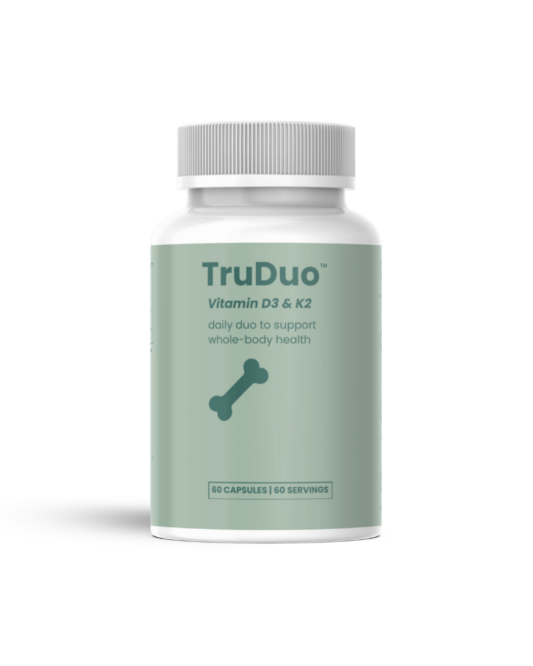 TruDuo™ - Vitamin D3 & K2 - 60 servings